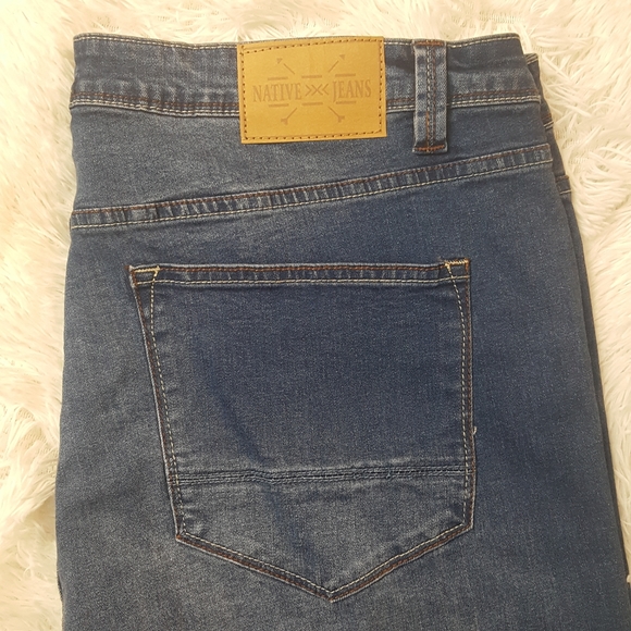 Native Jeans Slim Fit Low Level Waist Size 38x30 - Picture 6 of 8
